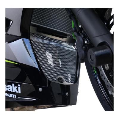 Grille de protection de collecteur R&G Racing noire Kawasaki Ninja 400 18-20