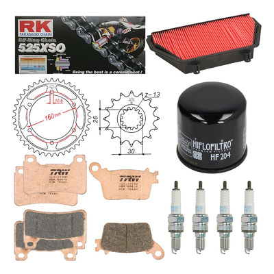 Kit entretien NF Prokit premium Honda CBR 600 RR 2008-15