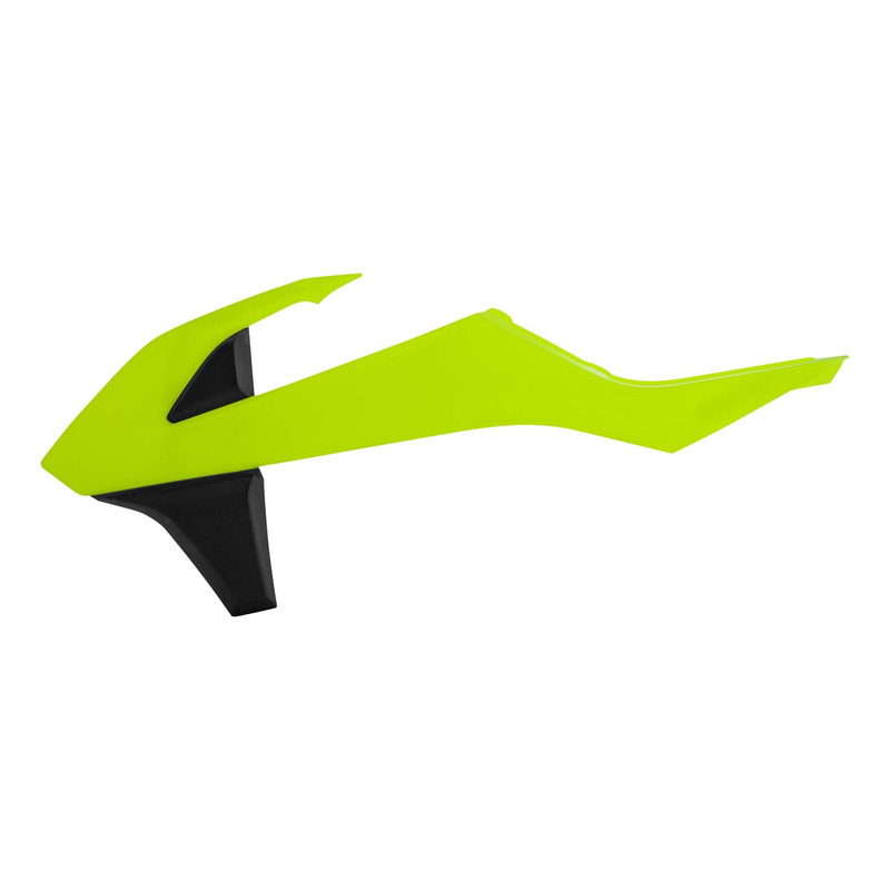 Ouïes de Radiateur ACERBIS Jaune Fluo / Noir - KTM SX / SXF 16-18