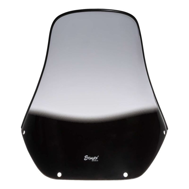 Pare-brise Ermax haute protection 52 cm (+18 cm) Honda Transalp 600 88-93 gris