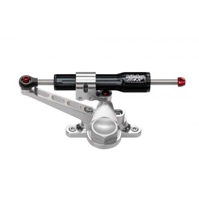 Kit amortisseur de direction bitubo noir pour aprilia