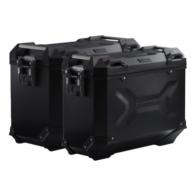 Kit valises SW-Motech Trax ADV 45/37L noires support PRO Yamaha Ténéré 700 19-23