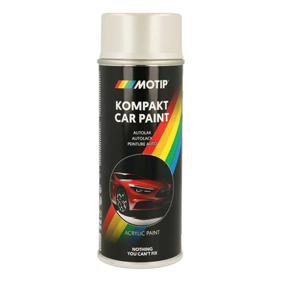 Bombe peinture Motip Kompact acrylique 55276 argent métallisé 400ml