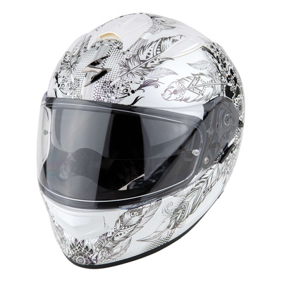 Casque intégral Scorpion Exo-491 Dream blanc/caméléon