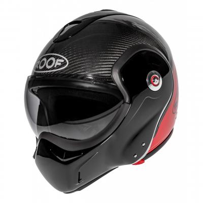 Casque modulable Roof RO9 Boxxer Carbon Uni rouge