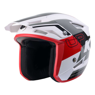 Casque trial Kenny Trial Up Graphic white/red