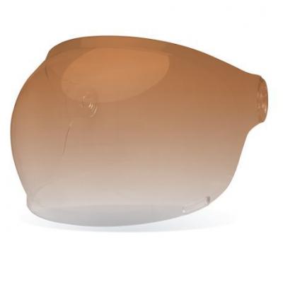 Ecran Bell Bubble pour Bullitt - ambre dégradé - fermeture marron