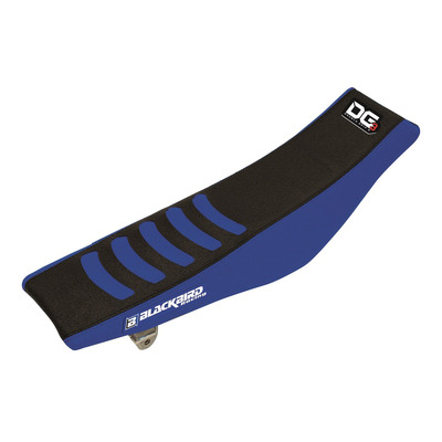 Housse de selle BlackBird - Double Grip 3 - Yamaha YZ 125/250cc 02-21 - Bleu/Noir