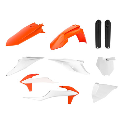 Kit plastiques complet Polisport pour KTM 125 SX 19-22 orange