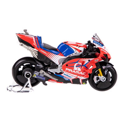 Miniature Maisto moto GP Ducati Pramac racing Zarco 2021 1/18eme