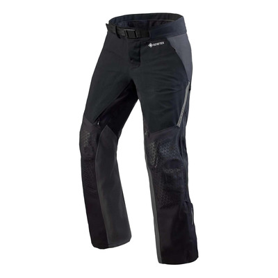 Pantalon textile Rev'it Stratum Gore-Tex noir/gris (court)