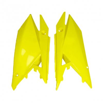 Plaques numéro latérales UFO Suzuki 450 RM-Z 2018 jaune