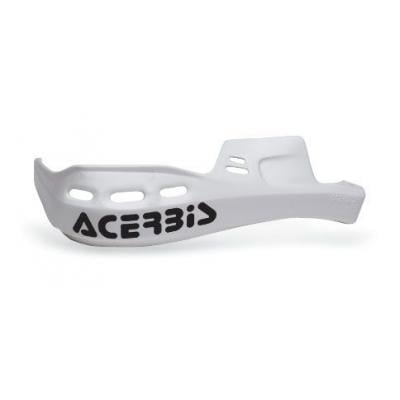 Plastiques de remplacement Acerbis pour protège-mains Rally Brush Blanc Brillant