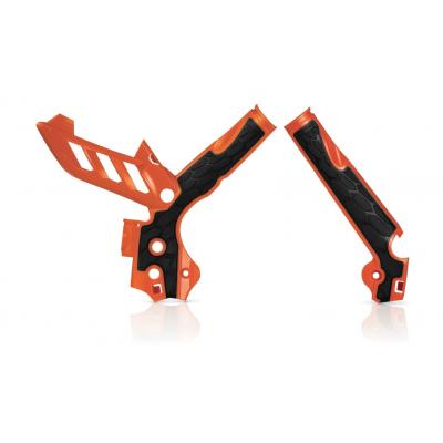 Protection de cadre Acerbis X-grip KTM 250 SX 11/15 Orange Brillant