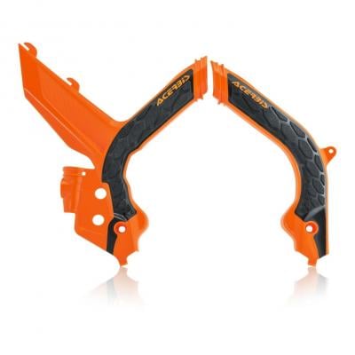 Protection de cadre Acerbis X-Grip KTM EXC150 TPI 2020 Orange/Noir Brillant