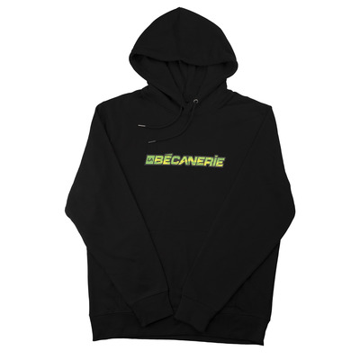 Sweat à capuche La Bécanerie 2025 noir/vert