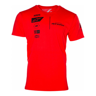 Tee-shirt Alpinestars Position rouge