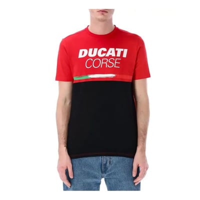 Tee-shirt Ducati Racing Ducati Corse red