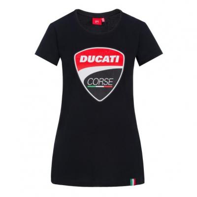 Tee-shirt femme Ducati Corse Collection Big Logo noir