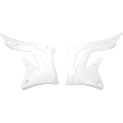 Ouïes de radiateur UFO Kawasaki 450 KX-F 12-15 blanc