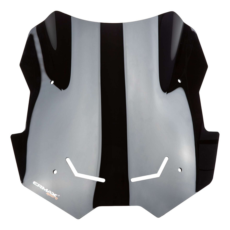 Bulle Ermax Sport 36 cm Yamaha Tracer 9 2025 noir foncé opaque
