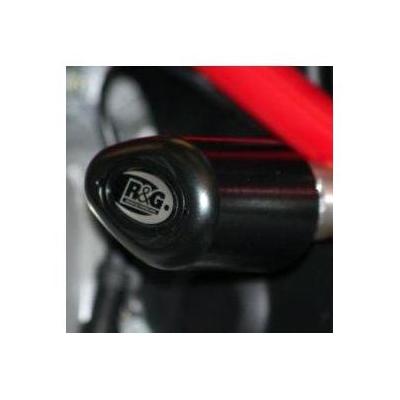 Tampons de protection R&G Racing Aero noir Ducati Streetfighter 1098 S 09-13