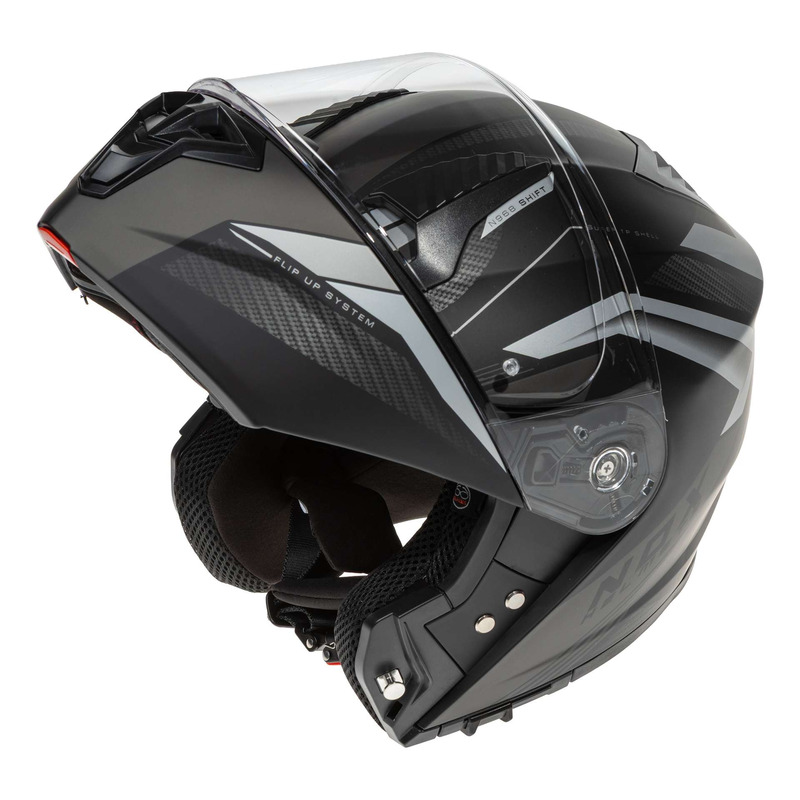 Casque modulable Nox N968 Shift noir mat/argent