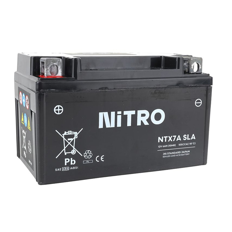 Batterie Nitro NTX7A 12V 6Ah prÃªte Ã  lâ  emploi