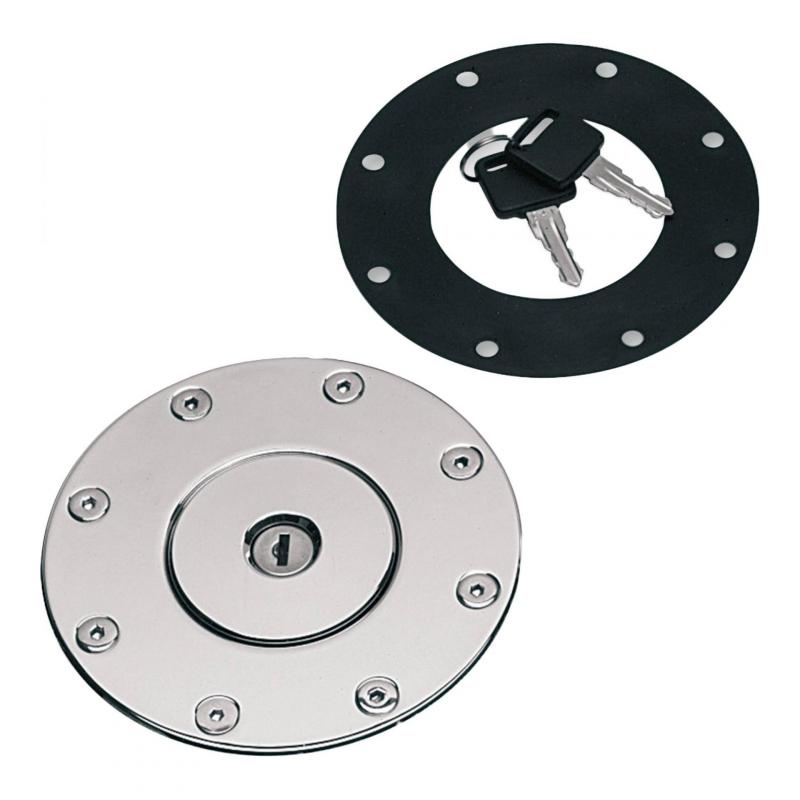 Bouchon de réservoir Drag Specialties ventilé type aéro Ø95 mm