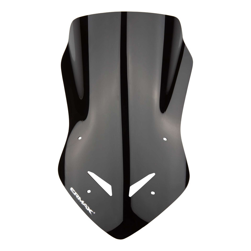 Bulle taille origine Ermax Yamaha Tracer 9 18-20 noir foncé opaque