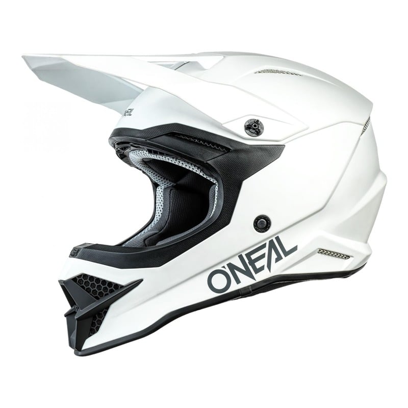 Casque cross O’Neal 3SRS Solid blanc