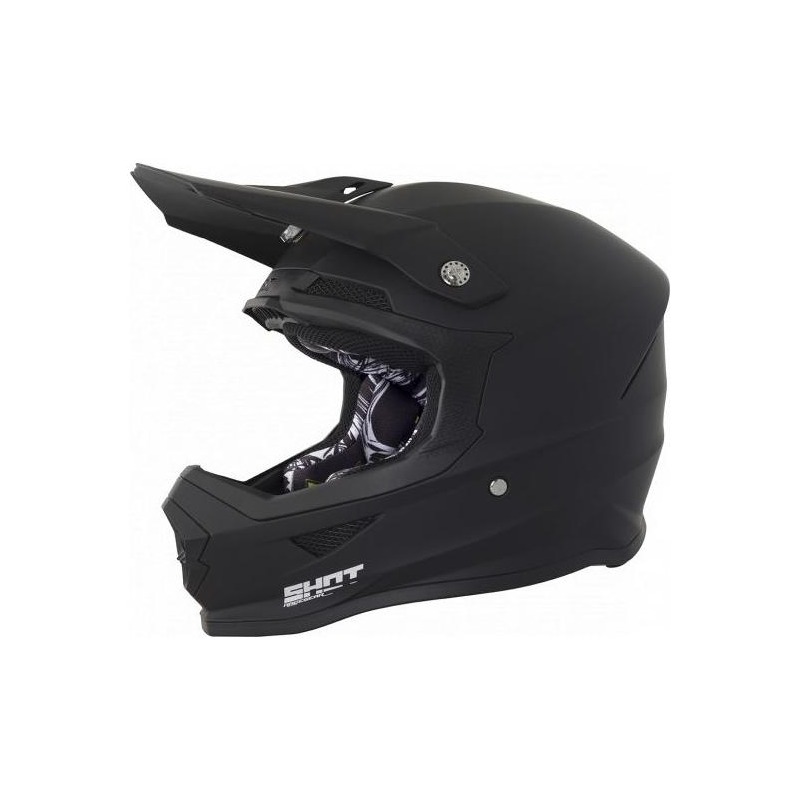 Casque cross Shot Furious Solid noir mat- XS