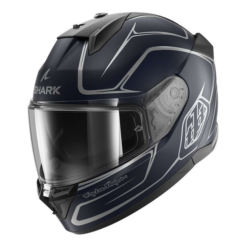 Casque intégral Shark D-Skwall 3 Drone blue/silver/blue