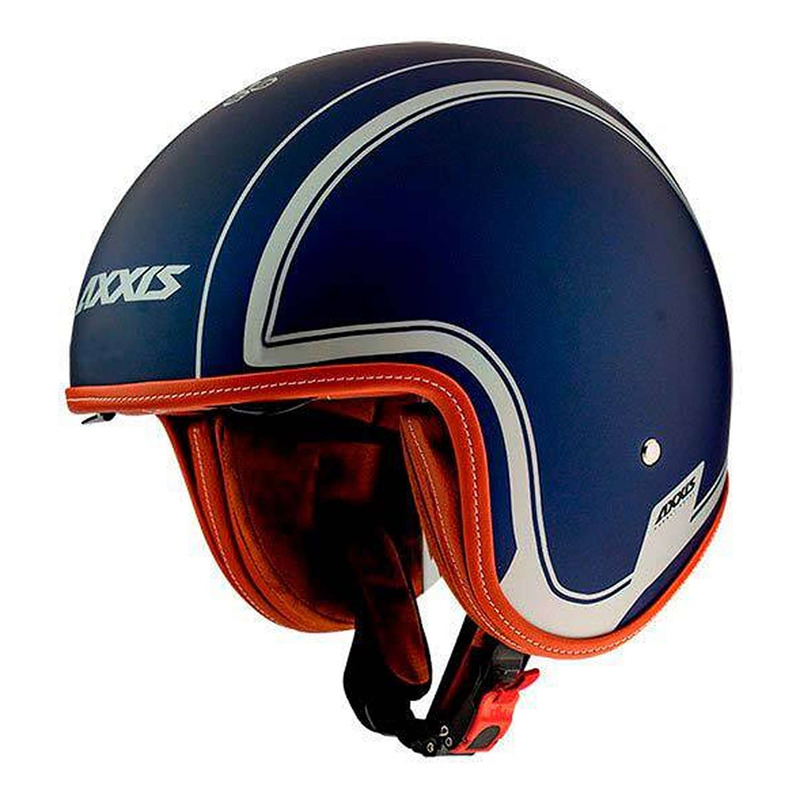 Casque jet Axxis Hornet SV Royal bleu mat (ECE 22.05)- XS