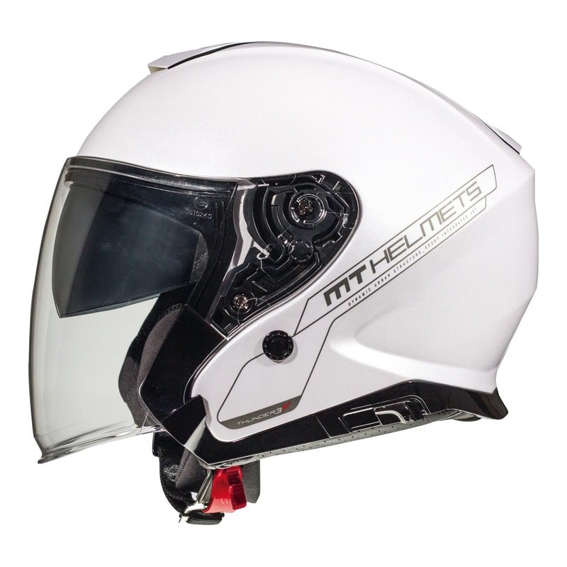 Casque jet MT Helmets Thunder 3 SV blanc nacré