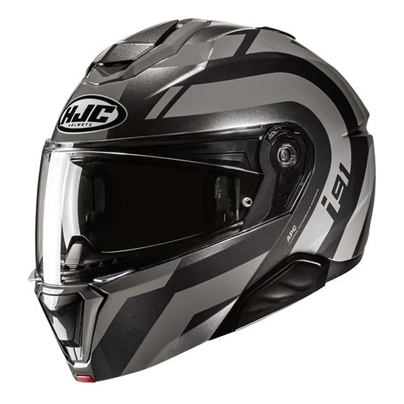 Casque modulable HJC i91 Arven MC5 noir/gris brillant