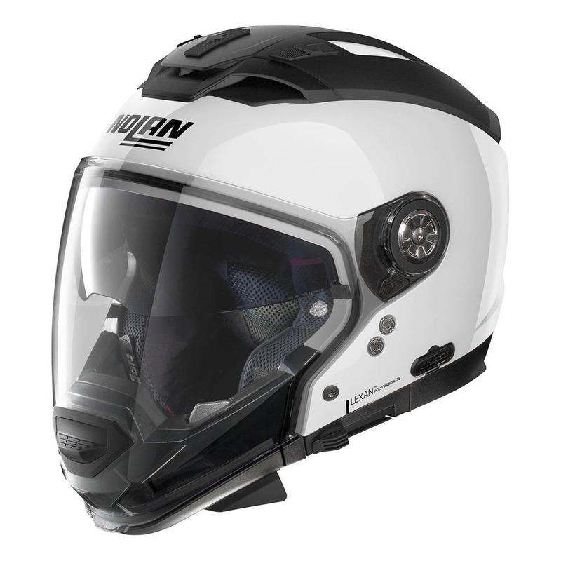 Casque transformable Nolan N70-2 GT SpecialN-Com Pure white- 2XS