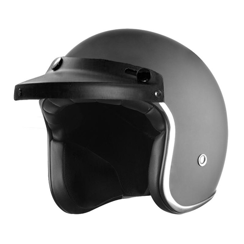 Casquette de casque Nox Old School noir mat