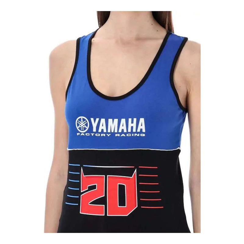 Tee-shirt Yamaha Factory Dual FQ20 bleu 2023 - Sportswear sur La Bécanerie