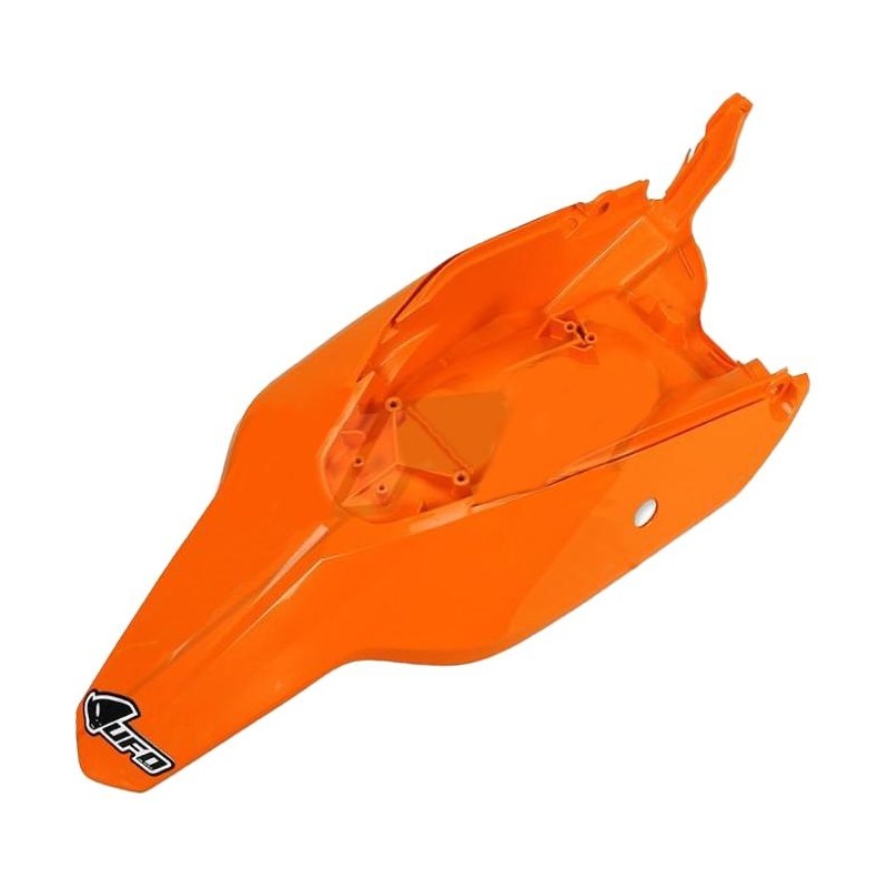 Garde-boue arrière UFO KTM 65 SX 09-15 orange (orange KTM 98-12)