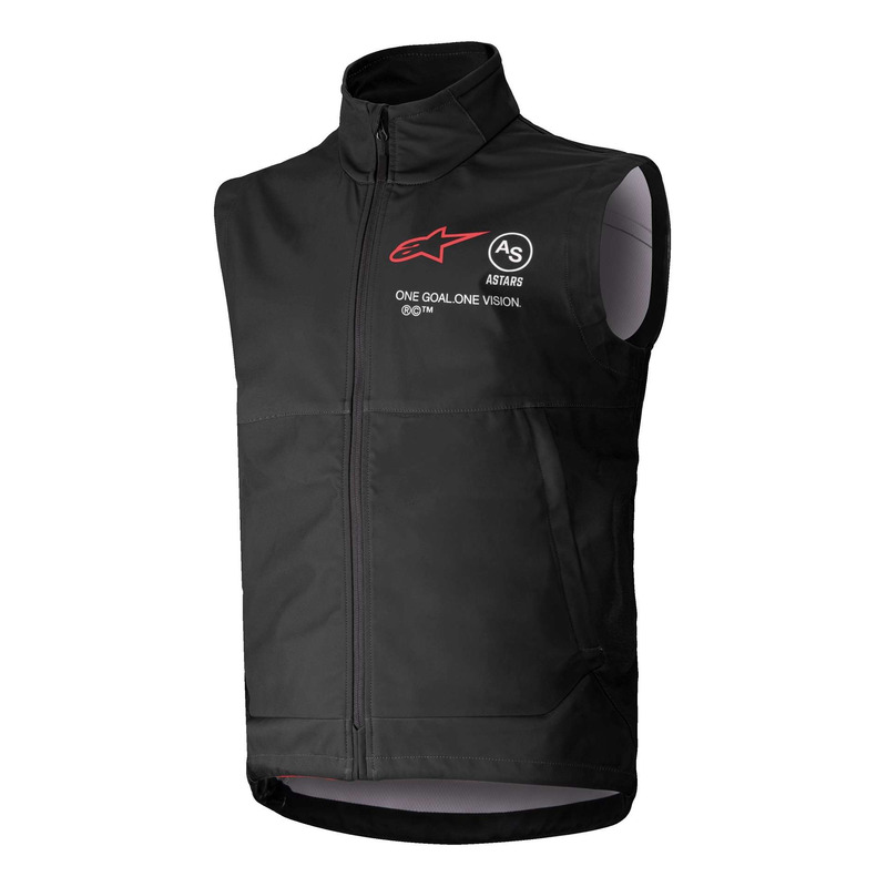 Gilet cross enfant Alpinestars Youth Techstar Softshell black