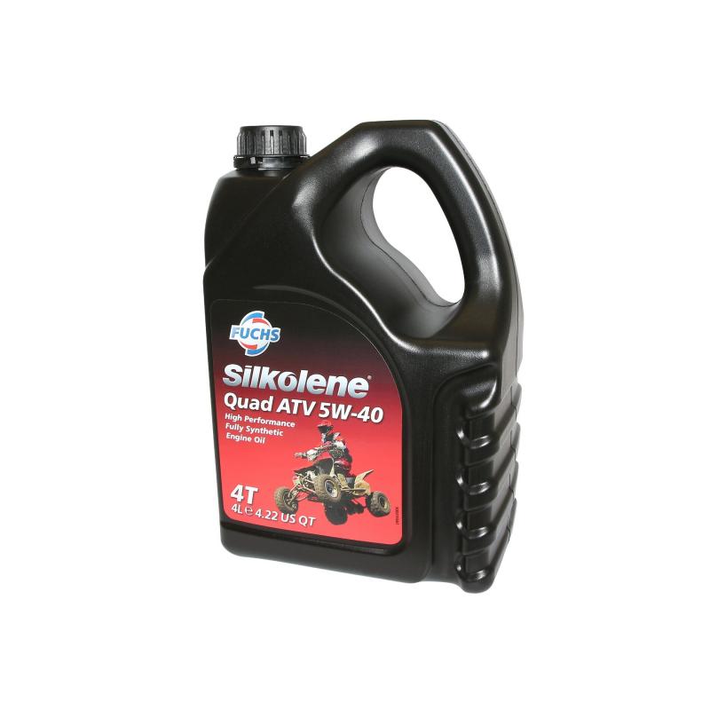 Huile moteur 4T Silkolene off road quad atv sae 5w-40 4l