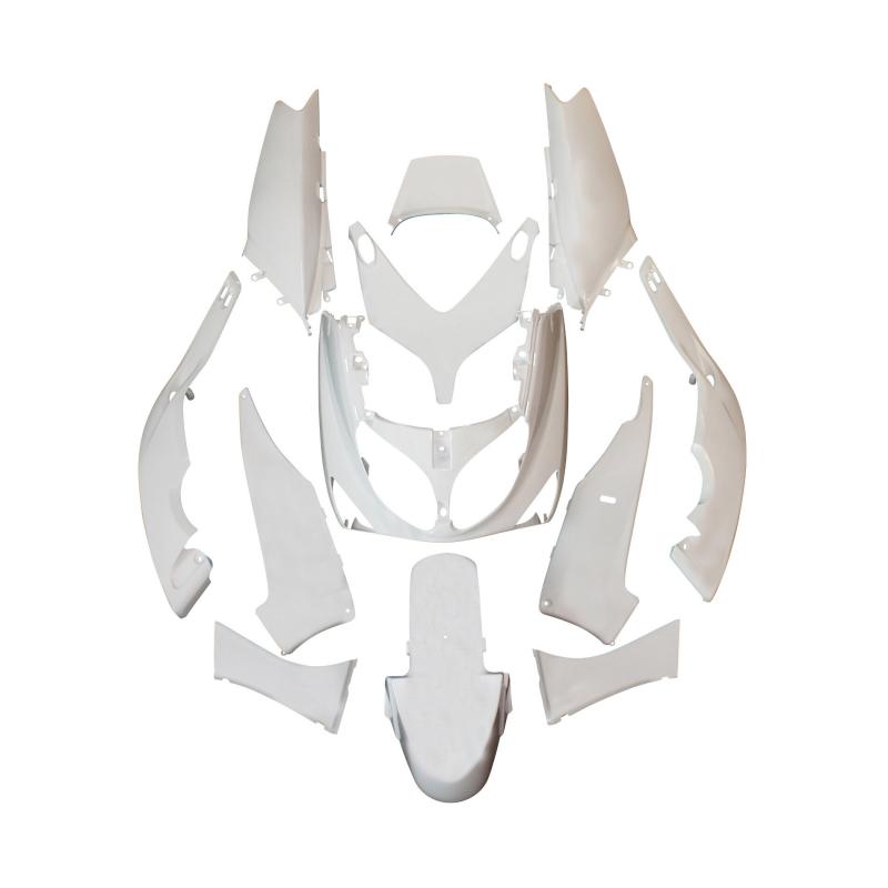 Kit carrosserie 12 pièces blanc brillant adaptable T-max 500 2004>200