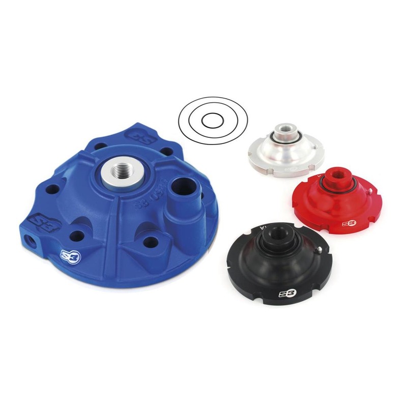 Kit culasse bleu avec dôme S3 Stars Head pour Husqvarna 300 TE