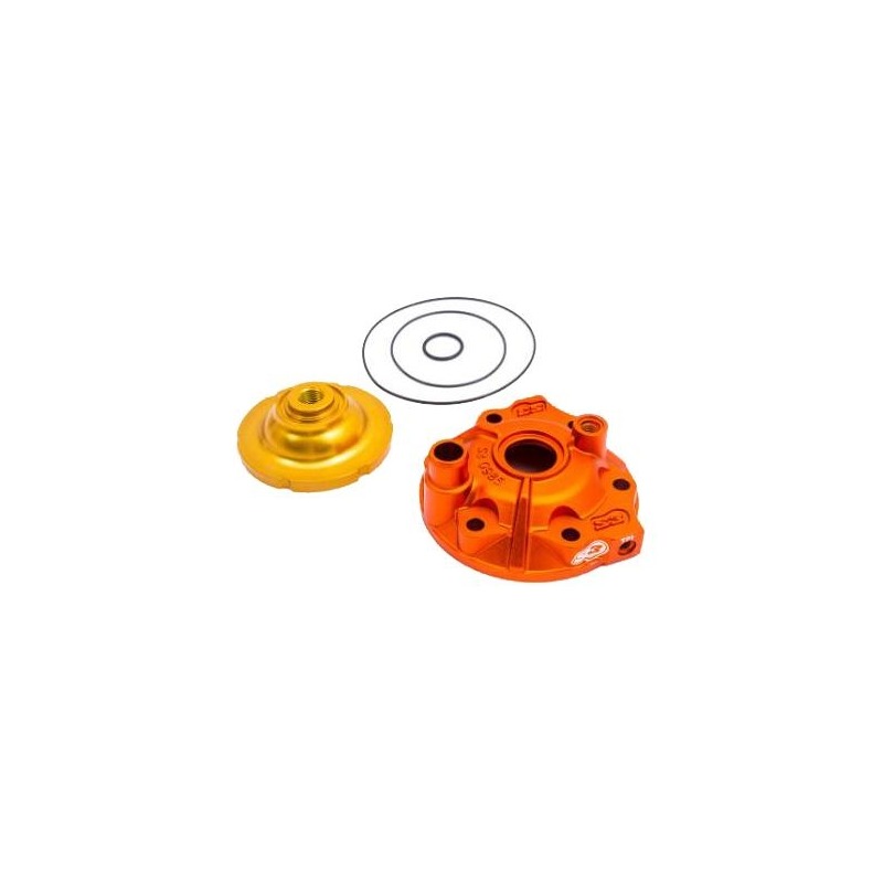 Kit culasse orange avec dôme S3 extrême enduro basse compression pou