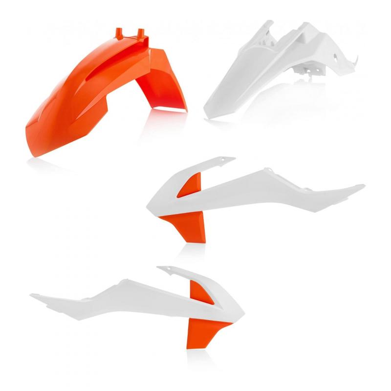 Kit plastique Acerbis KTM 65 SX 19-20 blanc2/orange2 (couleur origine 20)