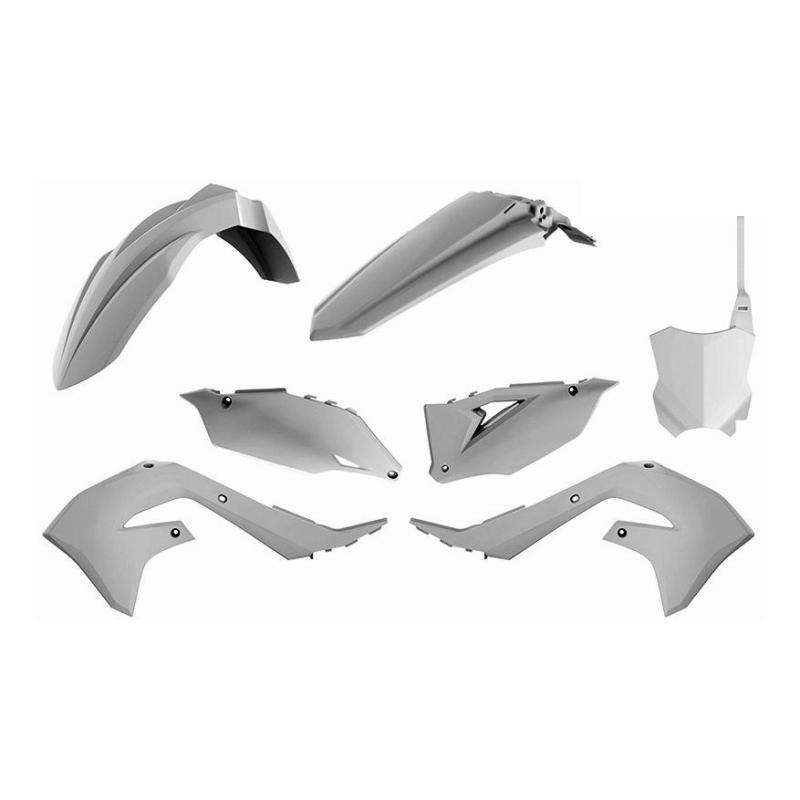 Kit plastique Polisport Kawasaki 450 KX 19-20 blanc