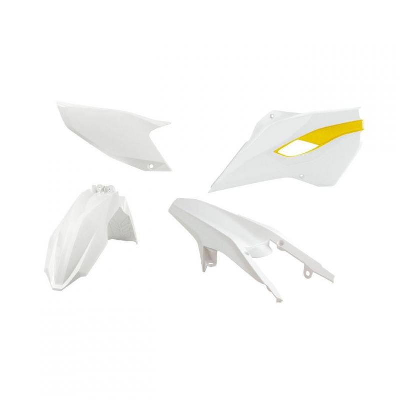 Kit plastique RTech couleur d’origine 2015 blanc pour Husqvarna TE 125 15-16