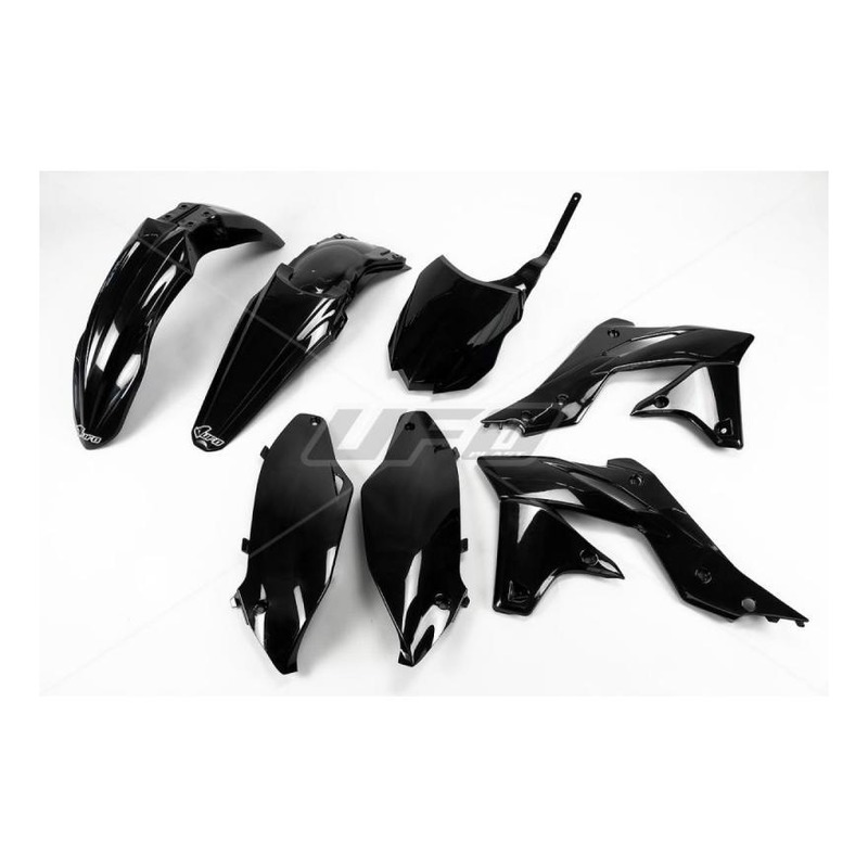 Kit plastique UFO Kawasaki 250 KX-F 14-16 noir