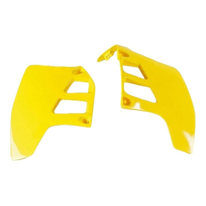 Ouïes de radiateur UFO Suzuki 125 RM 89-91 jaune (jaune RM)